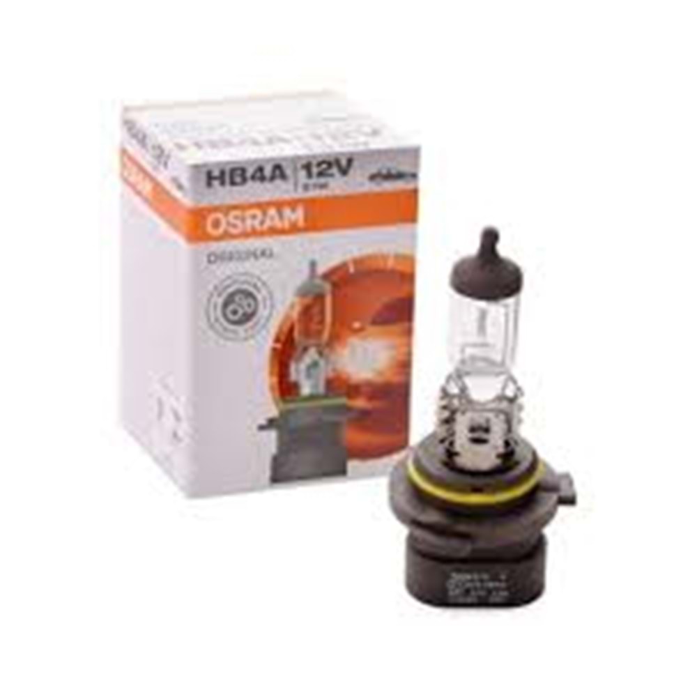 HB4A 9006XS 51W 12V P22D 10XBD10X1 1AOSIOSRAM P22d 12V HALOJEN FAR AMPULLERİ