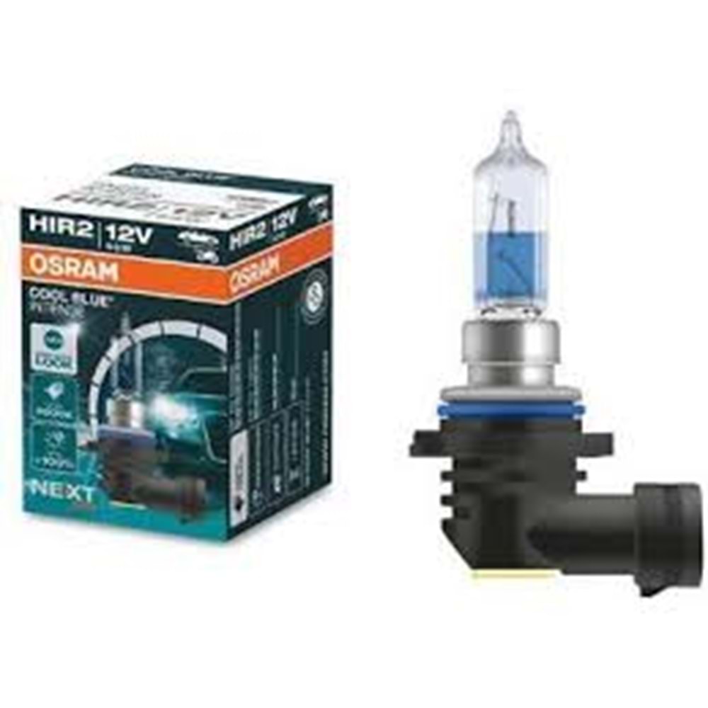HIR2 CBN 9012CBN 55W 12V PX22D 10X10X1 1A OSRAM PX20d COOL BLUE-5000K %100 PARLAK BEYAZ