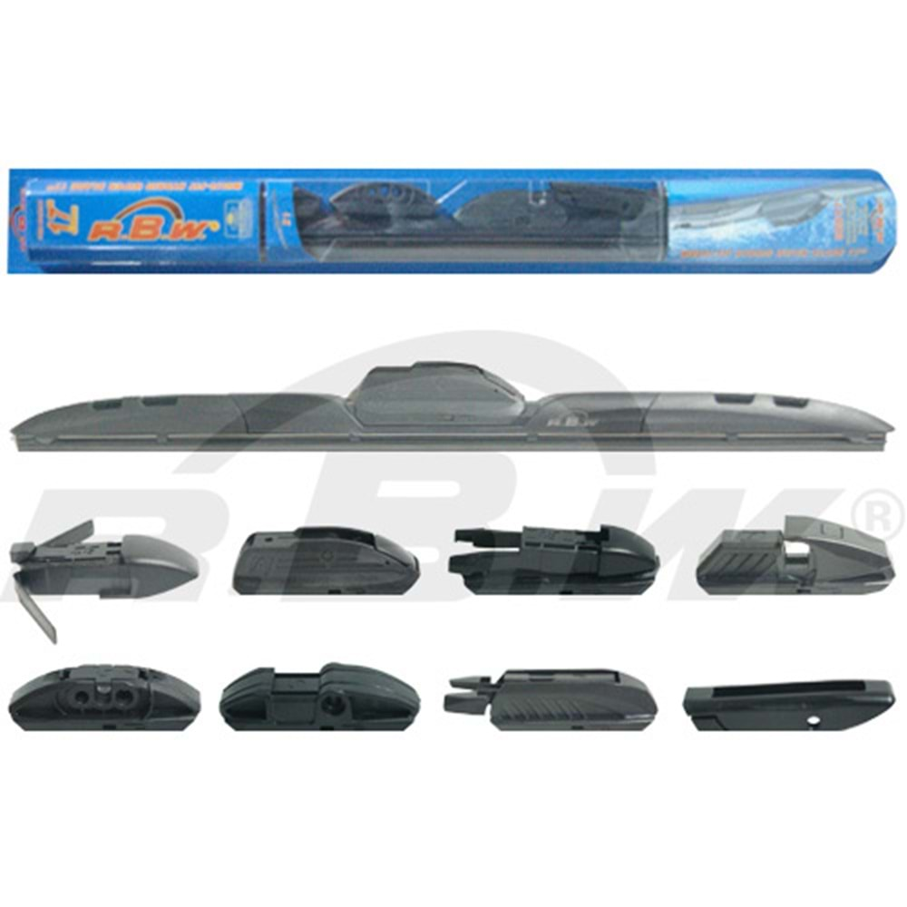 HYBRID TIP MULTI-FIT 8 ADAPTORLU SILECEK SUPURGESI 17 INC 430mm