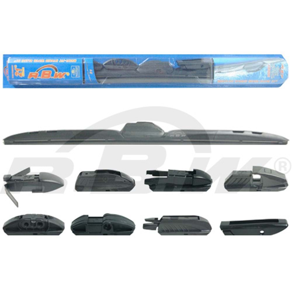 HYBRID TIP MULTI-FIT 8 ADAPTORLU SILECEK SUPURGESI 21 INC 530mm