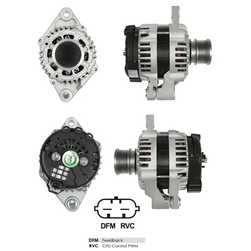 ALT.DIN. 12V.100A.DELCO ASTRA J/INSIGNA/ZAFIRA CDTI