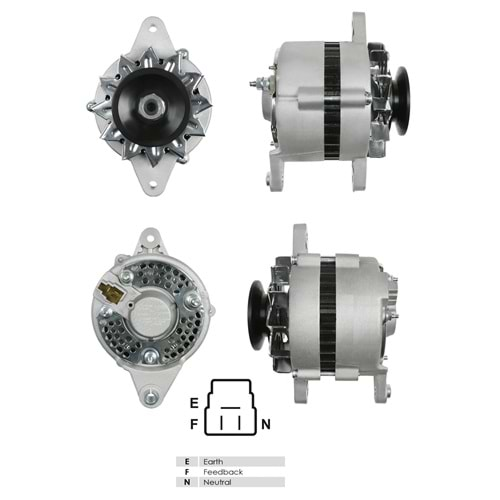 ALT.DIN. 12V.40A.ISEKI 4270/KUBOTA/HYSTER