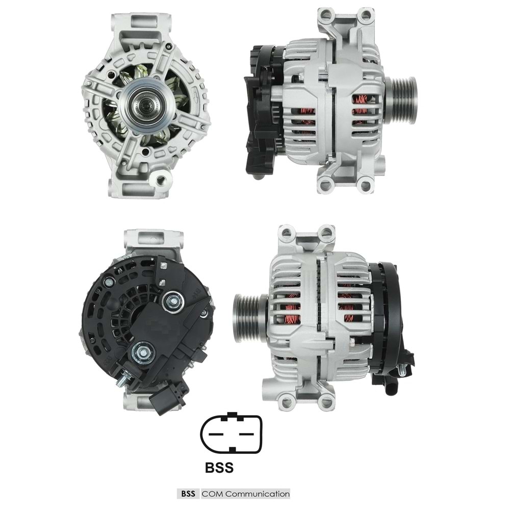 ALT.DIN. 12V.110ABOSCH T.BMW 3 KASA 2002->COM KONJ