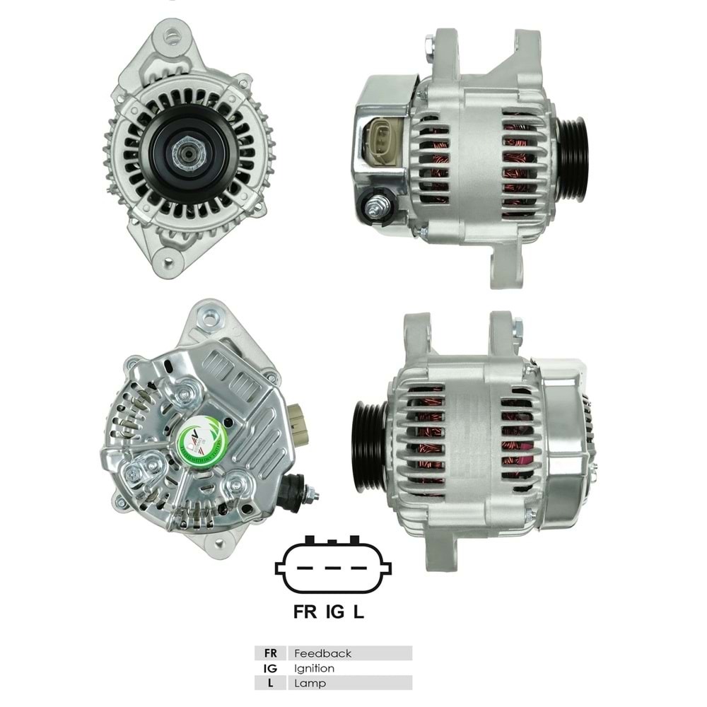 ALT.DIN. 12V.90A TOYOTA YARIS 1,3-1,5 99->