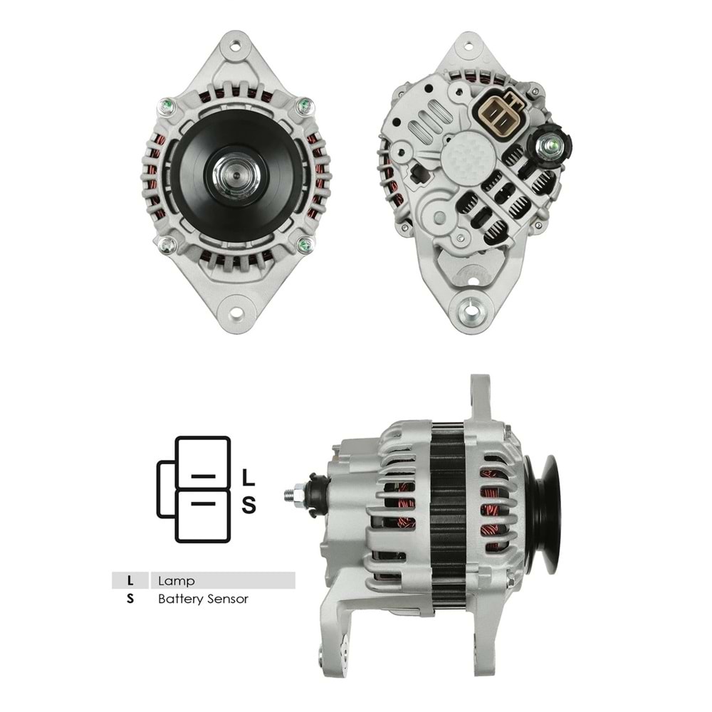 ALT.DIN. 12V.50A.TCM FG20/FG23 NISSAN MOTOR