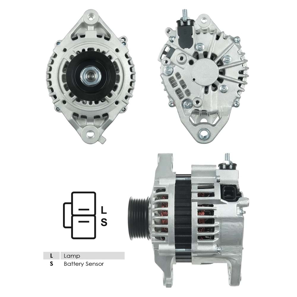 ALT.DIN. 12V.100A.HITAC.T.NISSAN NAVARA/PATHFINDER