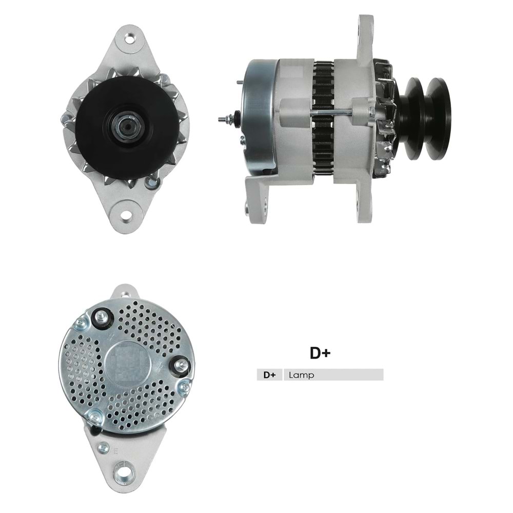 ALT DINAMO 12V NIKKO 24V 60A KOMATSU PC300-6 CAT. 6D108