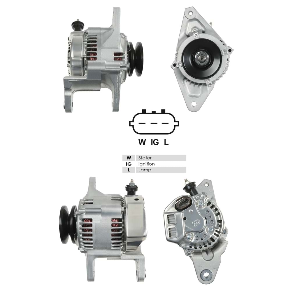 ALT.DIN. 12V.50A CAT KAR KUREME/EXCAVATOR