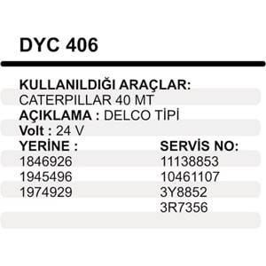 MARS YASTIGI GOVDELI 24V CAT 40MT
