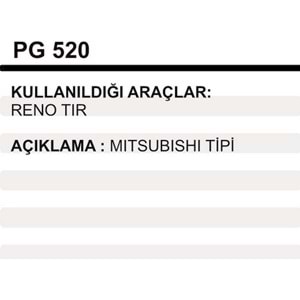 MARS DISLI MITSUBISHI RENAULT TIR