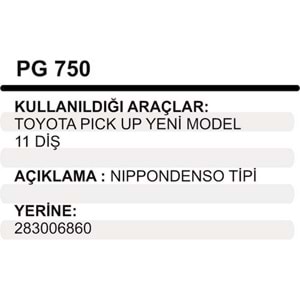 MARS DISLISI TOYOTA PIK UP YM 11DIS