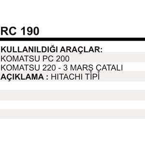 MARS CATAL KOMATSU PC200/220-3