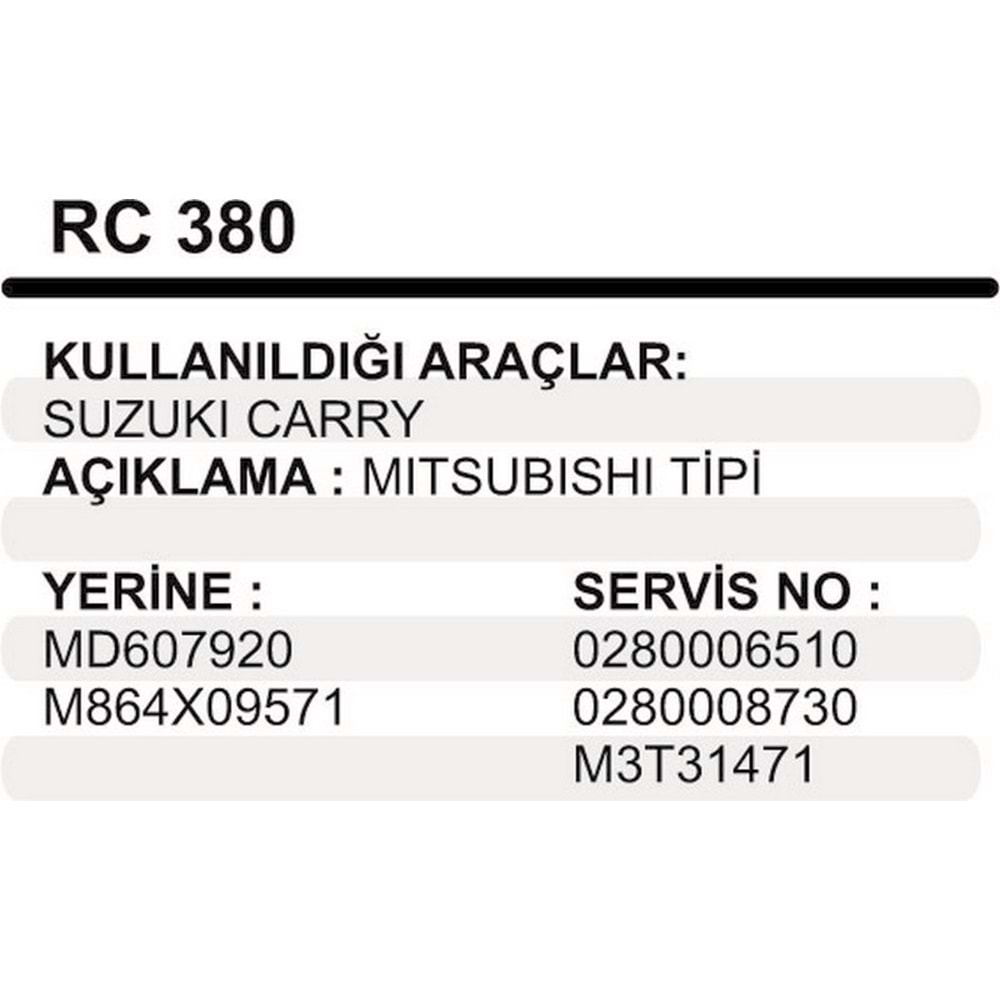 MARS CATALI SUZUKI CARRY