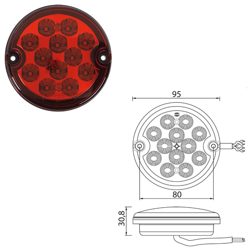 LED FOG LAMBA