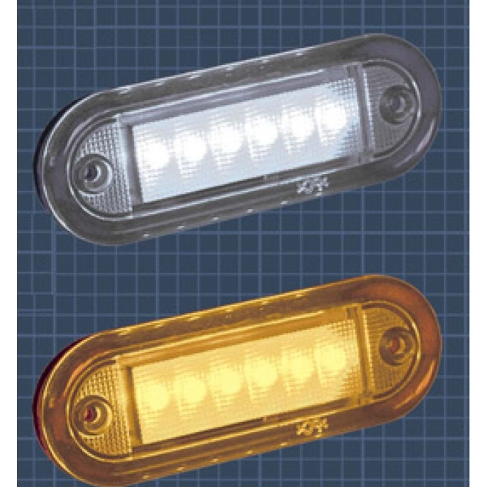 BASAMAK AYDINLATMA 12V 6LED