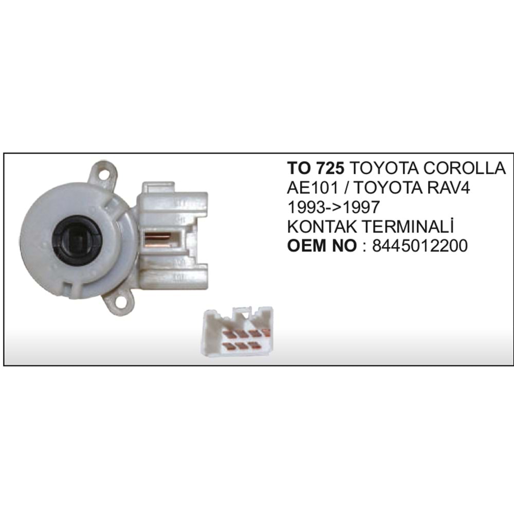 KONTAK TERMINALI TOYOTA COROLLA AE101 93-97