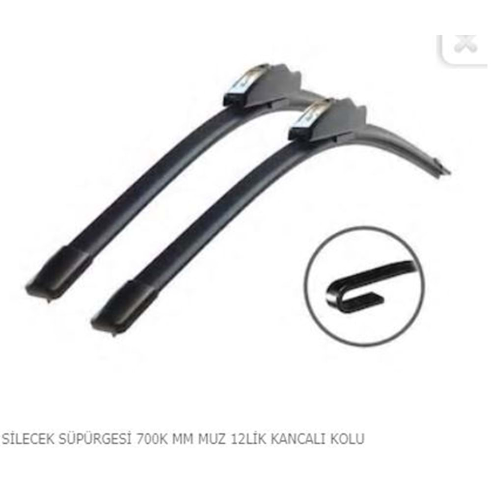 SILGI SUPURGESI BANANA TIP UNIVERSAL 700 MM AD. FORD CARGO MAN TG 18.310 41,480 TGA TGL