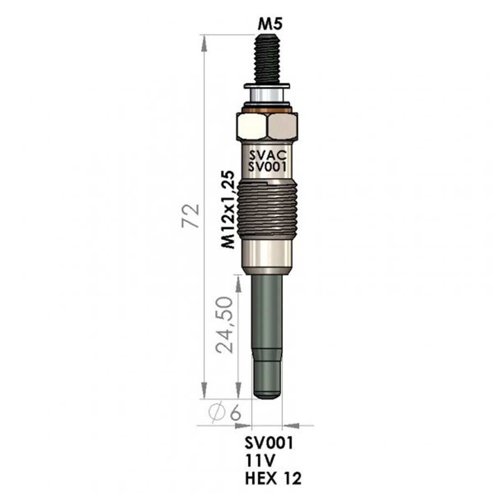 KIZDIRMA BUJISI A043 ALFA 145 146 BMW CHRYSLER CITROEN BERLINGO DACIA PEUGEOT BOXER RENAULT MASTER
