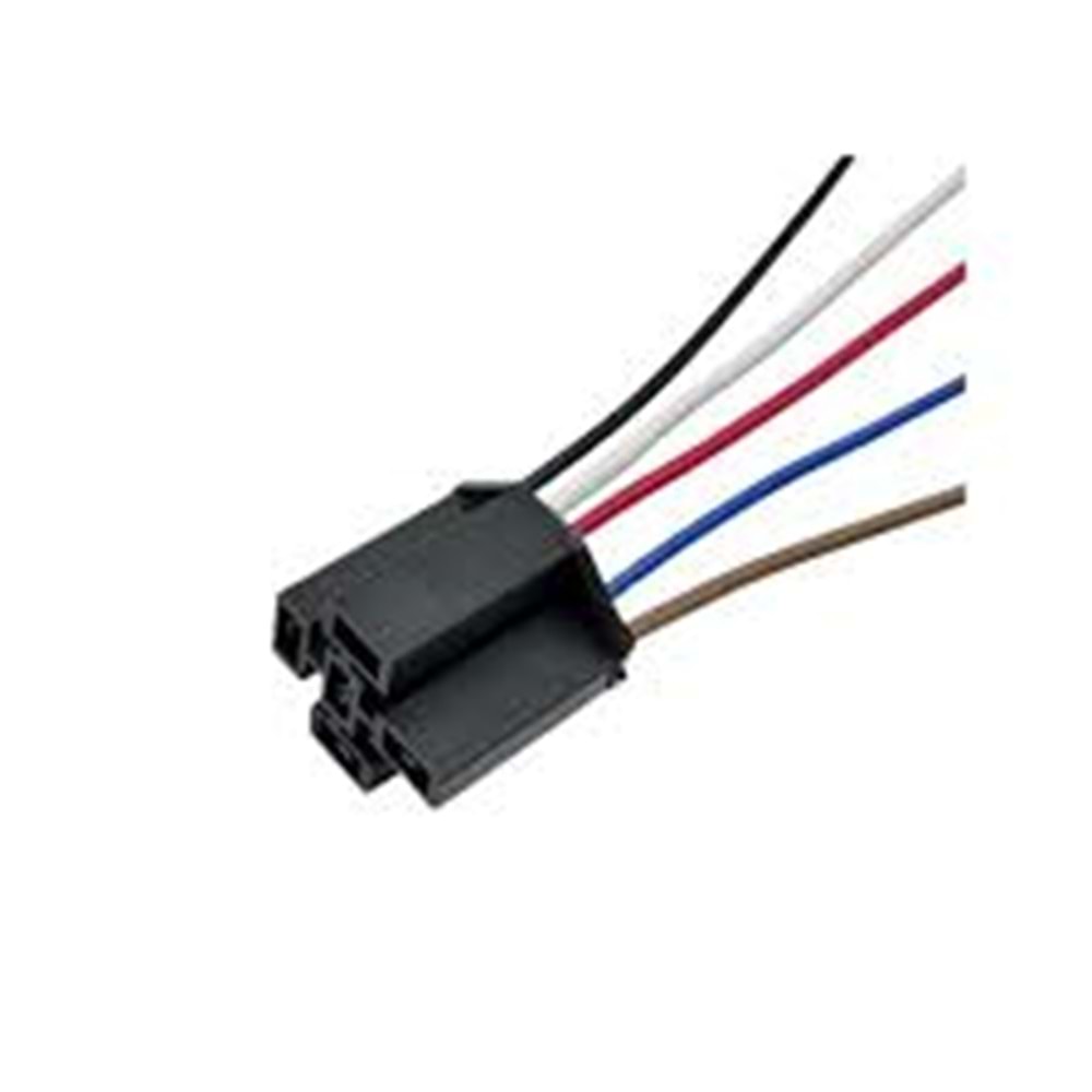 RÖLE SOKETİ 5 AYAKLI KABLOLU