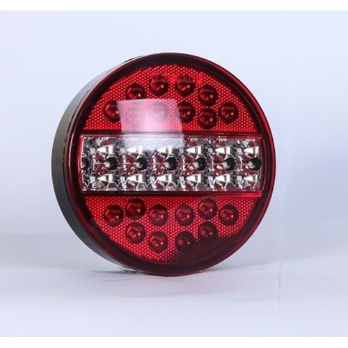 HAMBURGER LEDLİ STOP LAMBA 24V 4 FONKSİYONLU