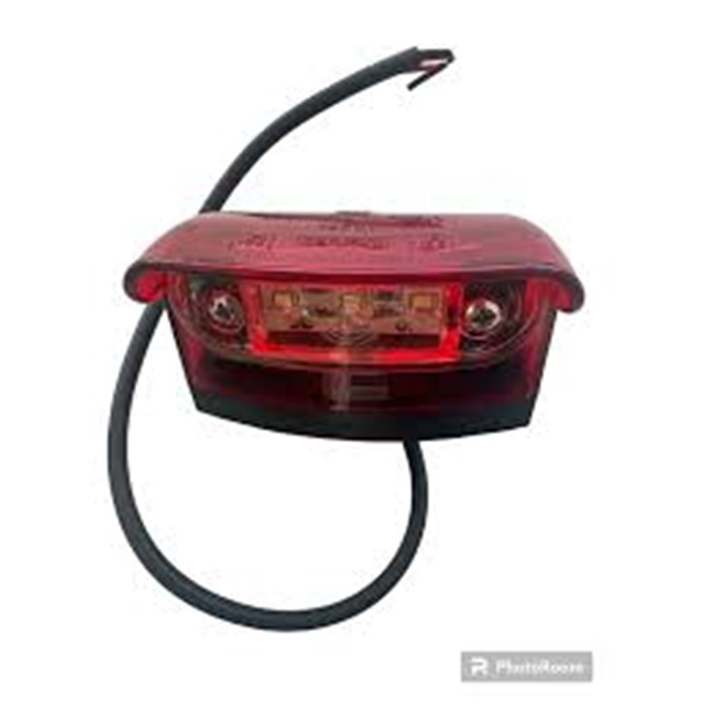 TIRSAN LEDLİ PLAKA LAMBA KIRMIZI