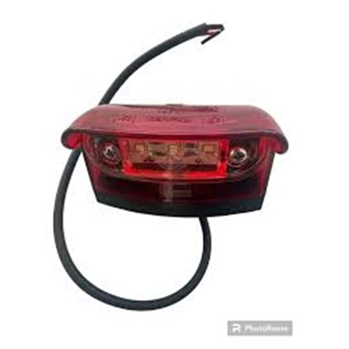 TIRSAN LEDLİ PLAKA LAMBA KIRMIZI