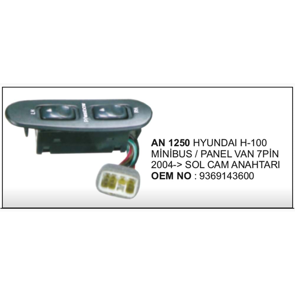 CAM ANAHTARI 7 PIN HYUNDAI H100 04- SOL