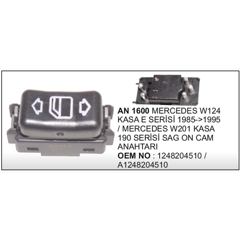 CAM ANAHTARI ON MERCEDES 124 SAG