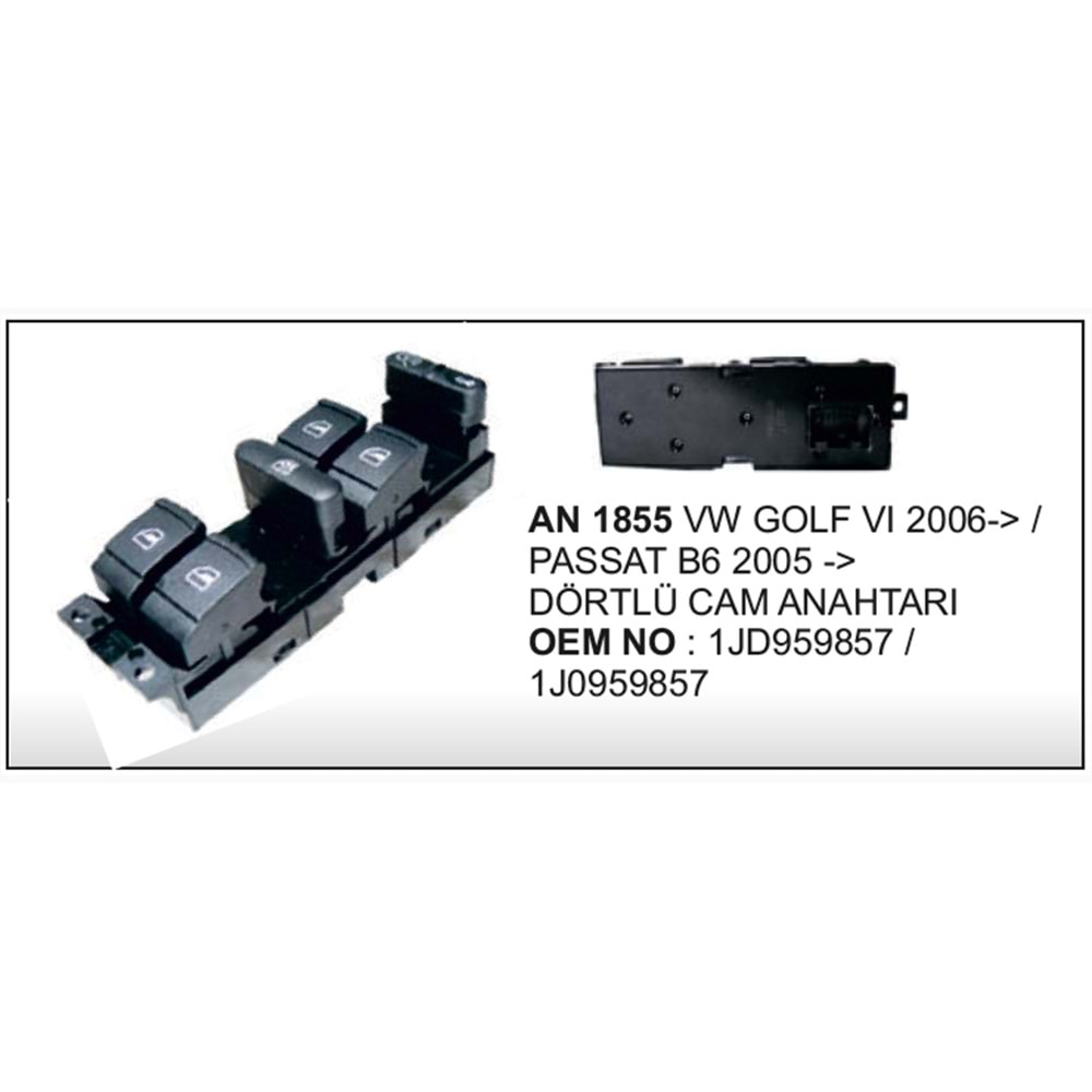 CAM ANAHTARI VW GOLF IV 4 CAM 12PIN