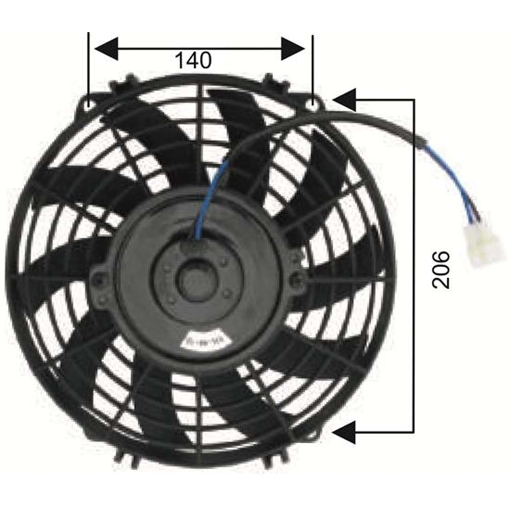 FAN MOTOR 9 12V