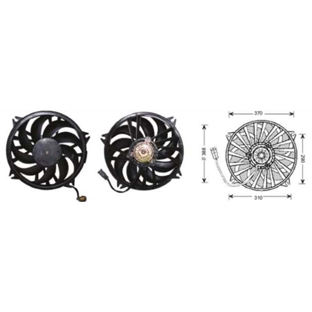 FAN MOTOR PARTNER/BERLINGO 2002