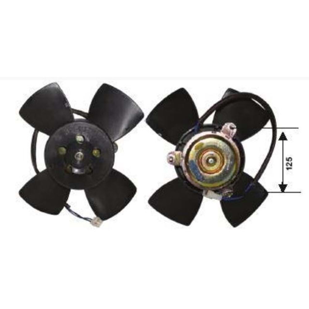 FAN MOTOR 12V LADA SAMARA
