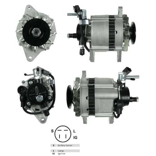 ALT DINAMO 24V 30A HITACHI TIPI ISUZU NPR 59 XNB