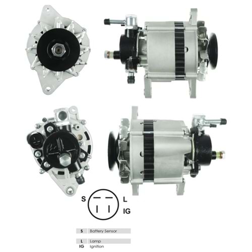 ALT DINAMO 12V 70A HITACHI TIPI OPEL COMBO B CORSA A 1,5 TD XNB