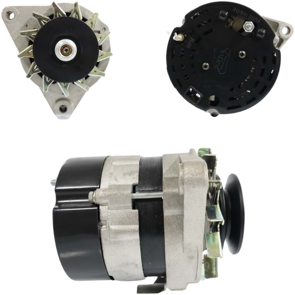 REVIZYONLU ALT DINAMO 12V 50A LUCAS TIP MASSEY FERGUSON IADESI YOKTUR