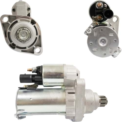 MARS MOTORU 12V 10 DIS 1.1 KW VALEO TIP VOLKSWAGEN GOLF V JETTA III PASSAT POLO TIGUAN AUDI A3 Q3 SE