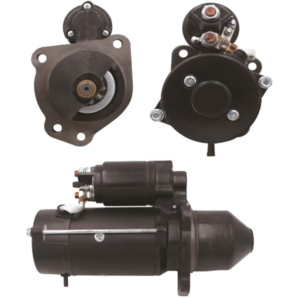 MARS MOTORU 12V 10 DIS ISKRA TIPI 4.2 KW JOHN DEERE FARM BOBCAT M.F CLARK 6651258 IS1063