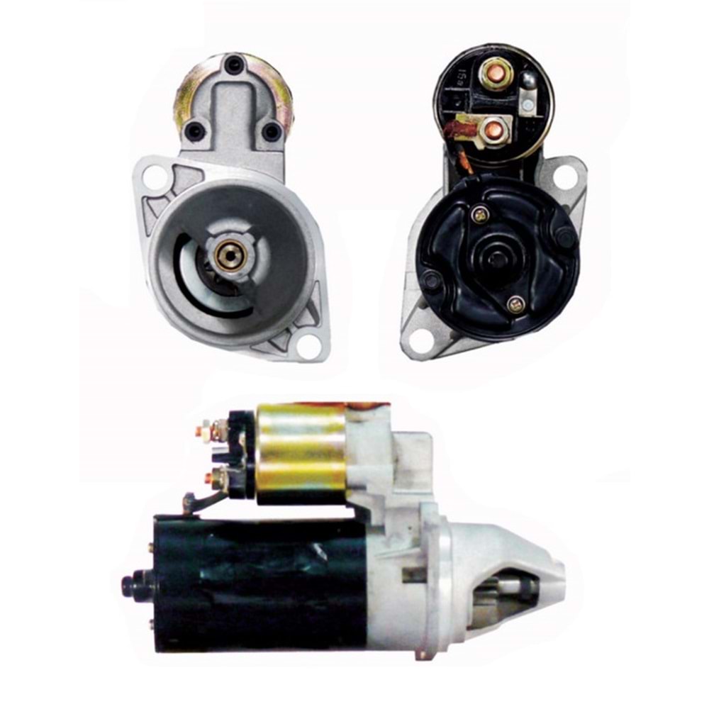 REVIZYONLU MARS MOTORU 12V 9 DIS 1,5 KW BOSCH TIPI IADESI YOKTUR