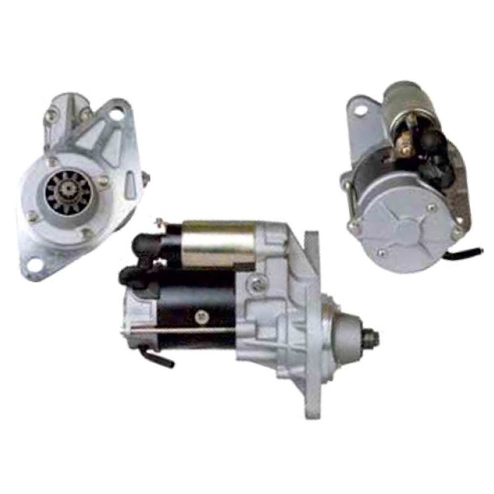 REVIZYONLU MARS MOTORU 24V 11 DIS HITACHI TIPI CHAMPION TURKUAZ NQR 4HJ1