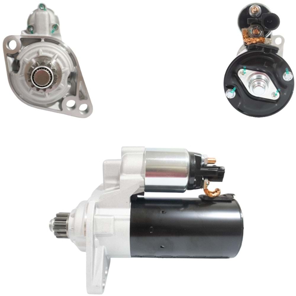 MARS MOTORU 12V 13 DIS 2.0 KW BOSCH TIP VW GOLF PASSAT CADDY 1.6TDI TRANSPORTER 2.0TDI
