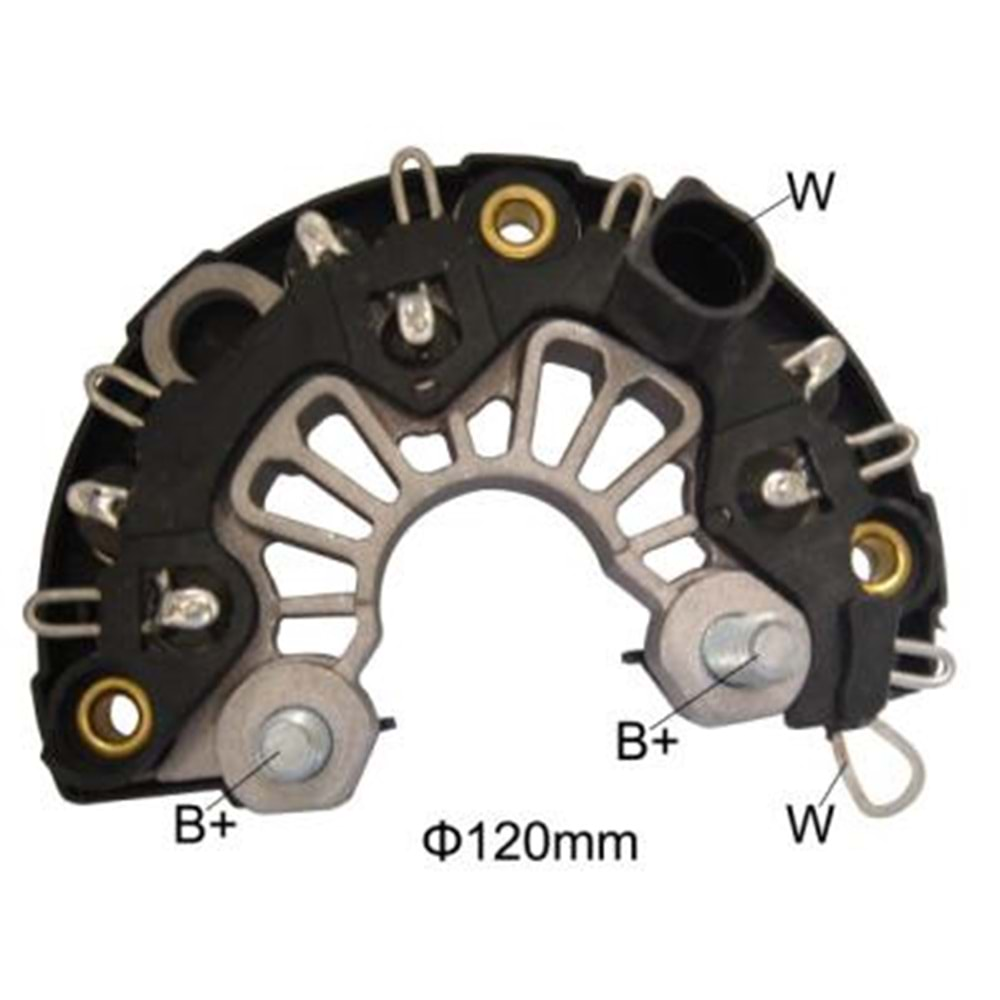 ALT DIOT TABLASI 120A 6 DIOT BOSCH TIPI VW LT28 99 TRANSPORTER T4 CAREVELLA AUDI