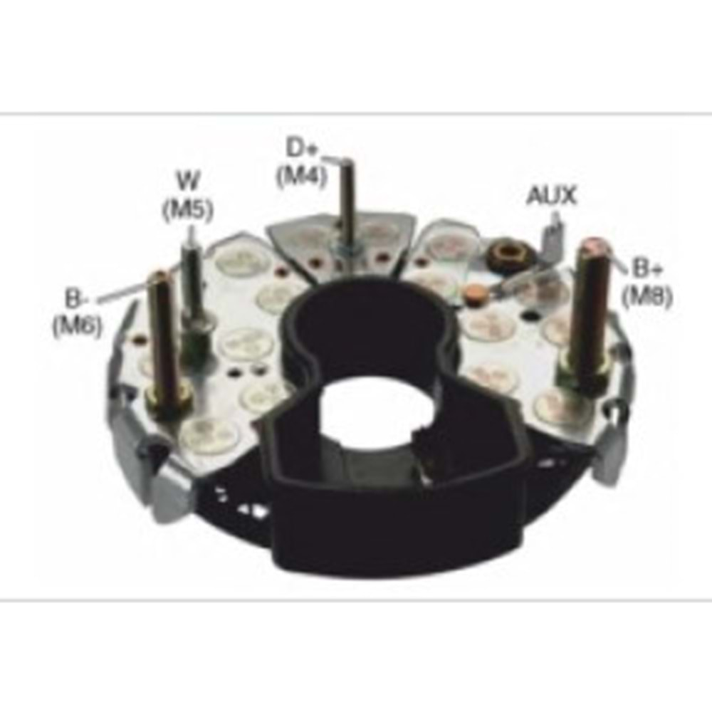 ALT DIOT TABLASI 90A 17 DIOT BOSCH TIPI MERCEDES BENZ MAN DAF SCANIA VOLVO DEVIR SAATLERI RB-62H