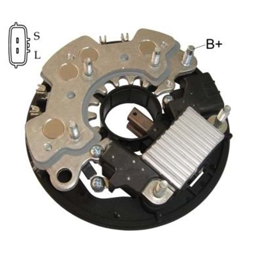 ALT DIOT TABLASI + KONJEKTOR 14.3V 110A 125A 8 DIOT HITACHI TIPI NISSAN MAXIMA RV-H040