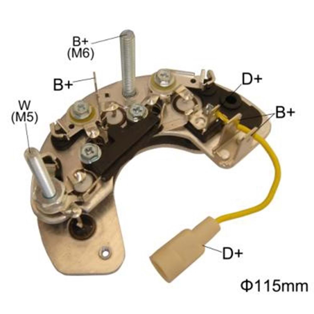 ALT DIOT TABLASI 75A 6 DIOT LUCAS TIPI MASSEY FERGUSON BMC FATIH 162 22 25 JCB RL-01H UBT141