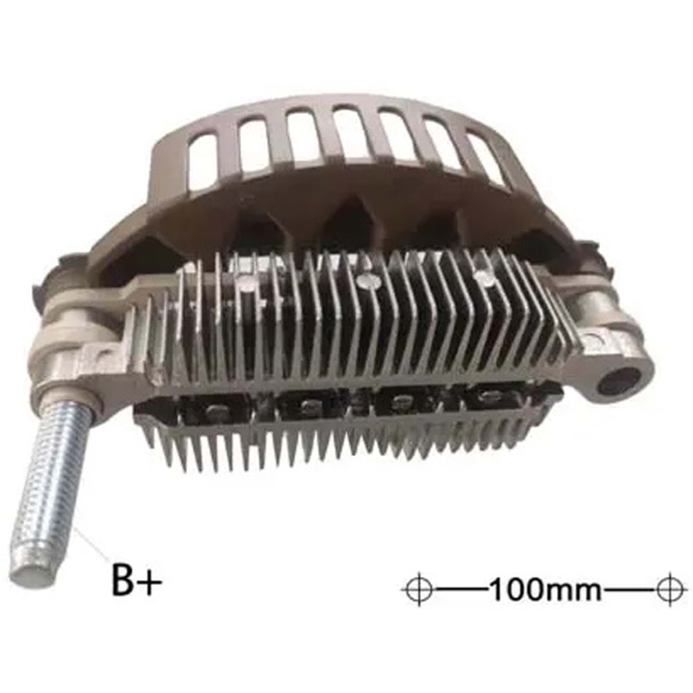 ALT DIOT TABLASI 80A 8 DIOT MITSUBISHI TIP ISUZU NQR/NLR 4JJ1/4HK1 100MM