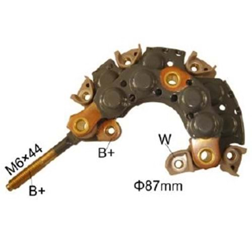 ALT DIOT TABLASI 8 DIOT NIPPON DENSO TIP SUZUKI SWIFT-SAMURAI DAIHATSU TOTOYA ISUZU CAT. RN-15