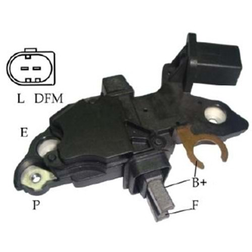 ALT KONJEKTOR 14.2V BOSCH TIPI MERCEDES E220-E280-C200-C220-S320 CDI L-DFM VR-B883