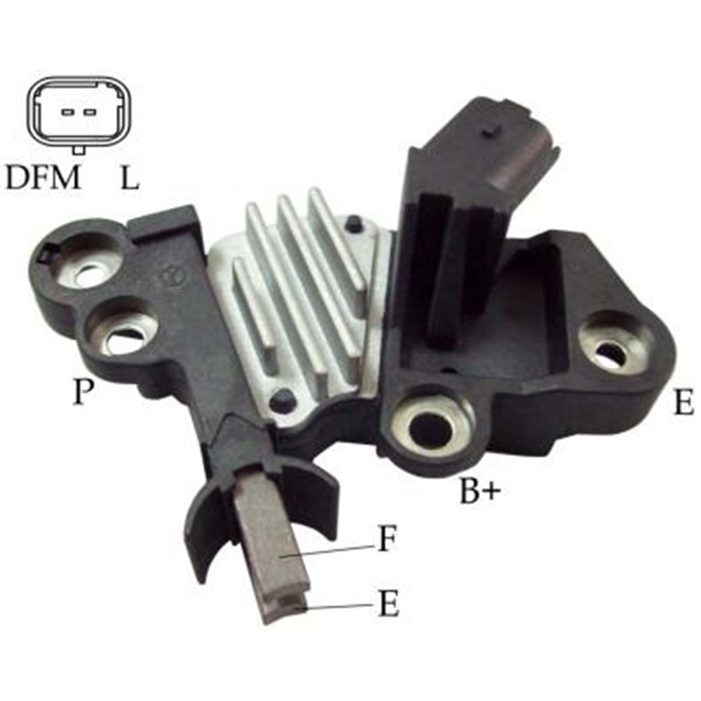 ALT KONJEKTOR 14.5V 2 FISLI BOSCH TIPI RENAULT MEGANE III CLIO III