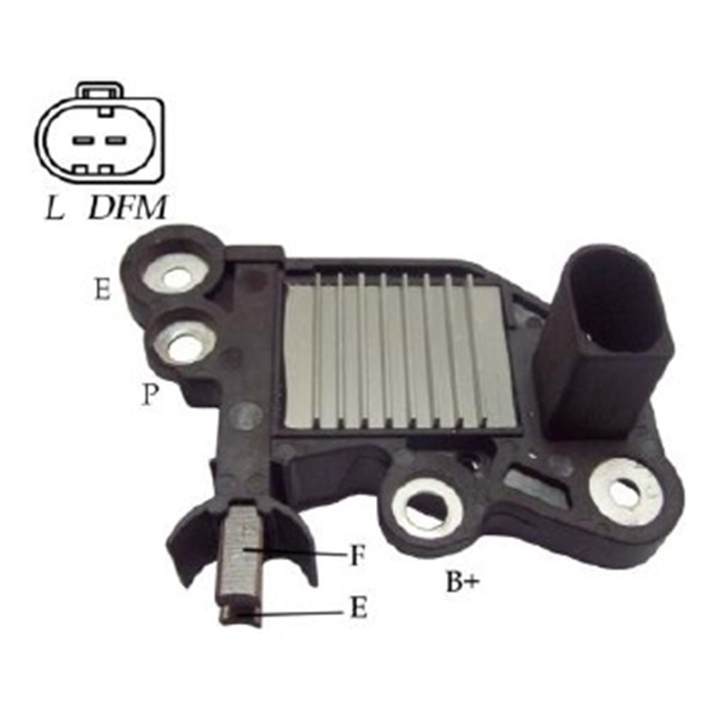 ALT KONJEKTOR 14.50V BOSCH TIP DUCATO 2.3 JTD/IVECO DAILY IV-V 2.3JTD 2011--> L-FR VR-B0701