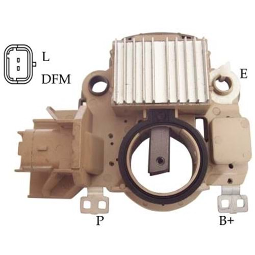 ALT KONJEKTOR 14.5V 2 FISLI MITSUBISHI TIPI PEUGEOT PARTNER 207 307 BERLINGO C4 C5 VR-H2009-105